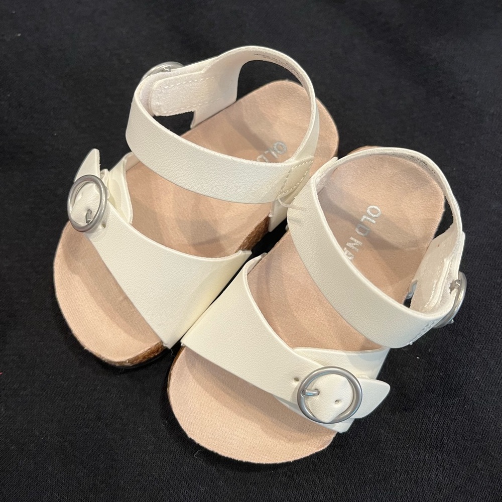 White Baby Sandals
